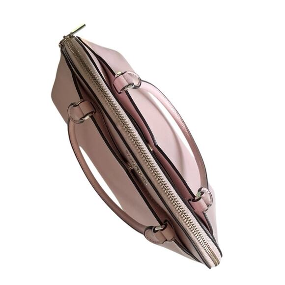 Kate Spade Payton Medium Dome Satchel Top Handle Zip Closure Light Crepe Pink - Picture 9 of 14